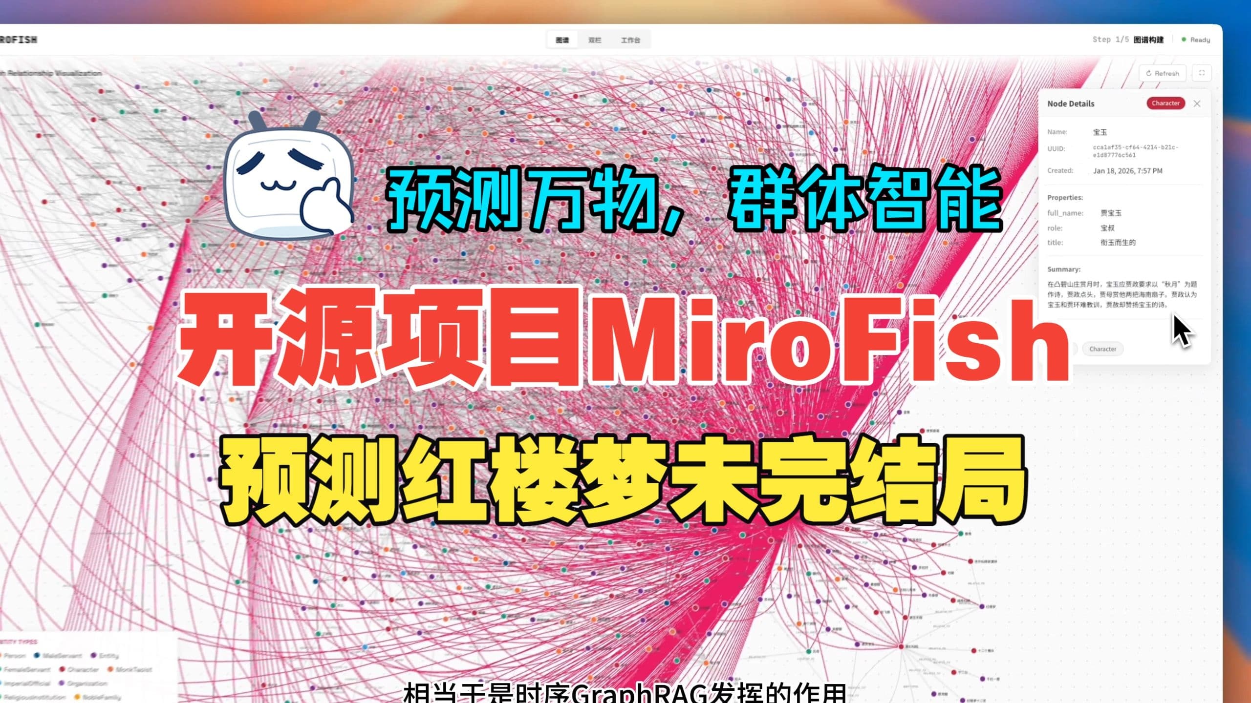 Video demo de MiroFish