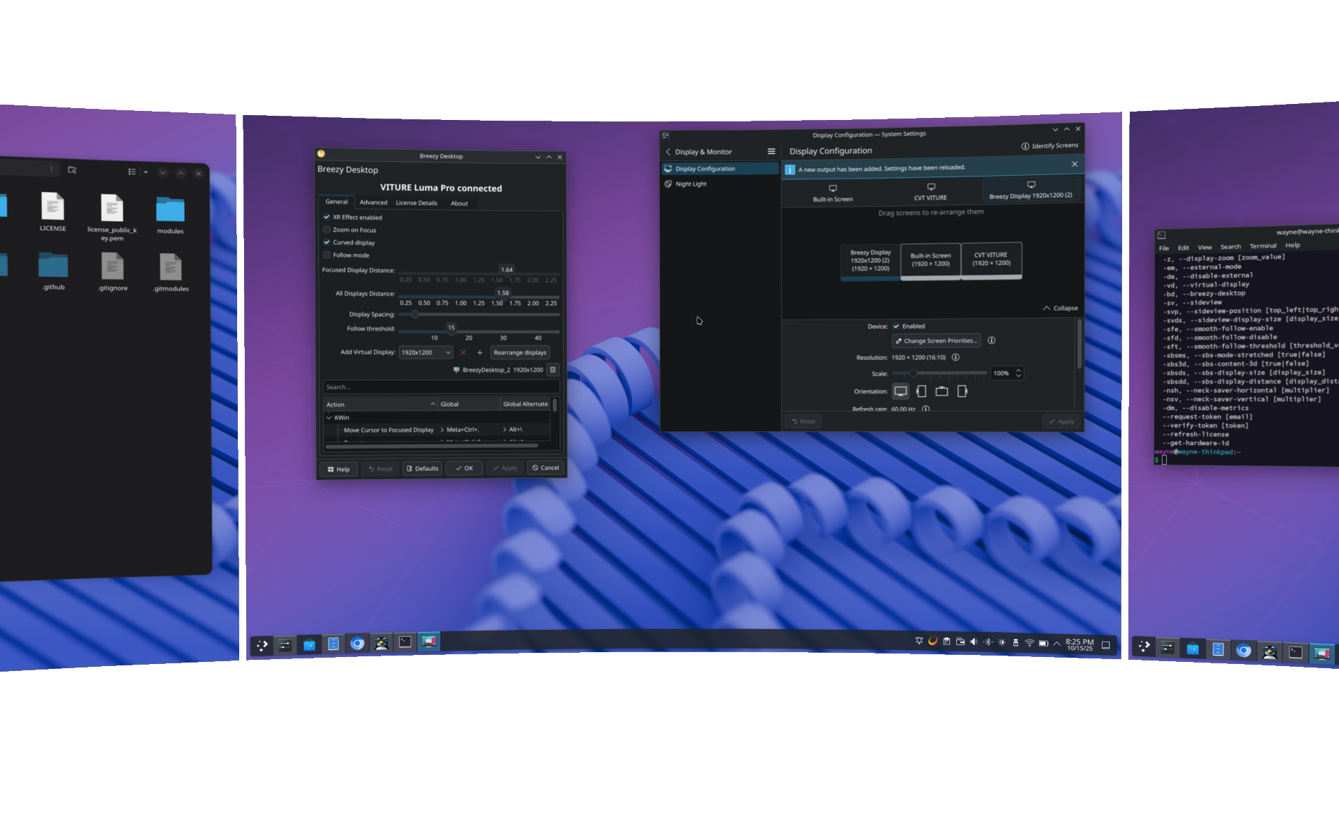 Breezy KDE screenshot