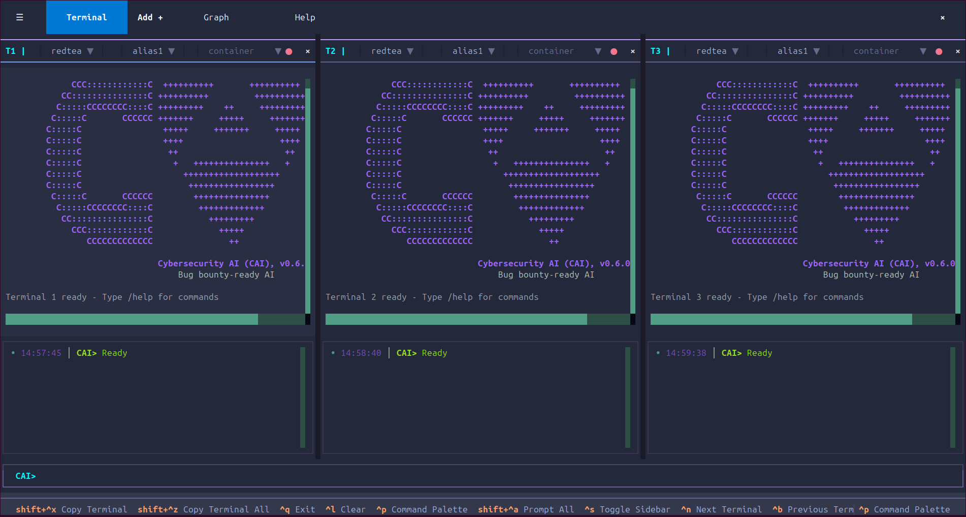 Triple Terminal Layout