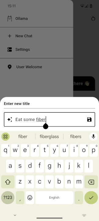 side menu