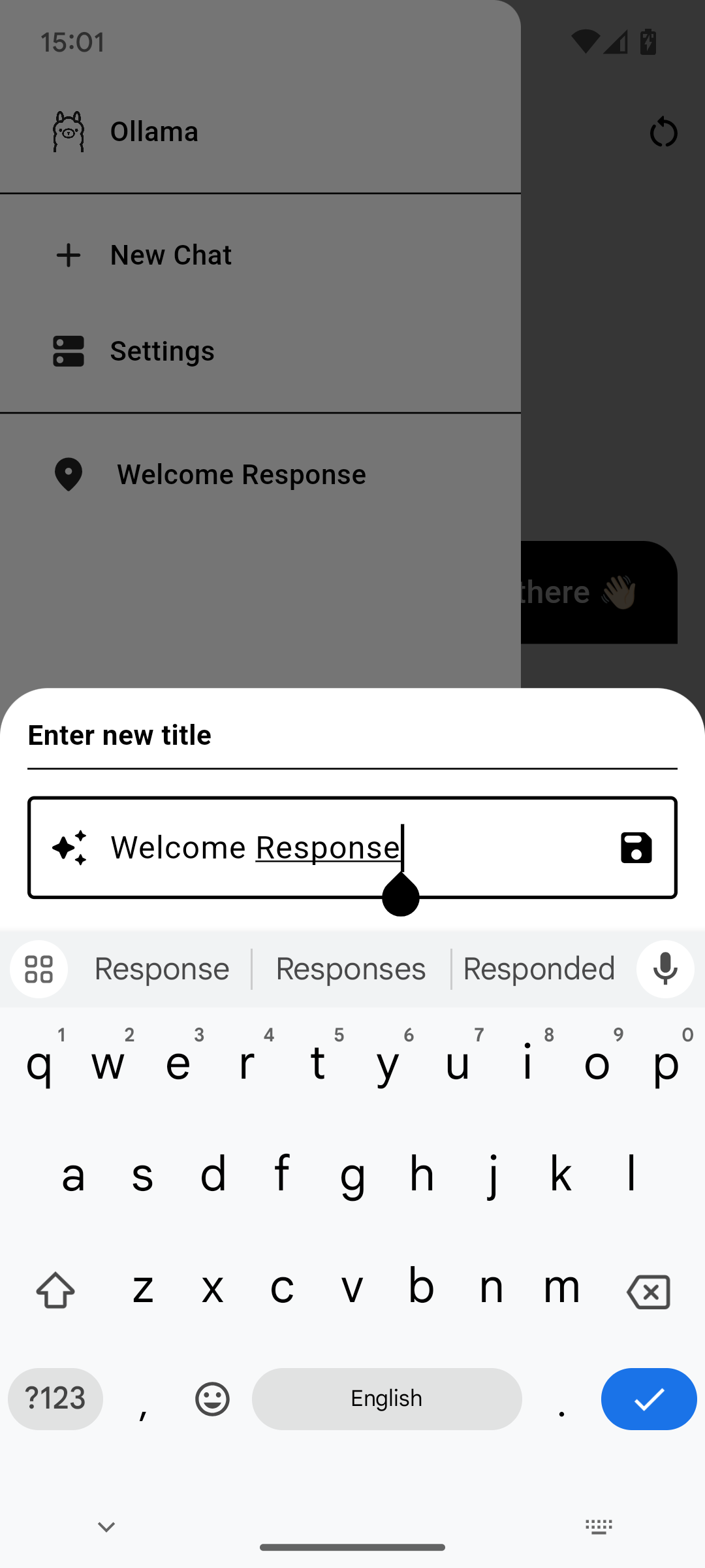 rename dialog of chat